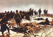 Frederic Remington Battle of war bonnet creek Sweden oil painting reproduction